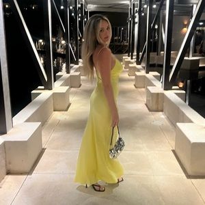 Bec & Bridge Satin dress